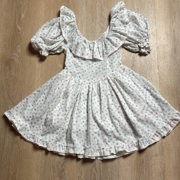 Floral Ruffle Dress - Picture 7 of 8